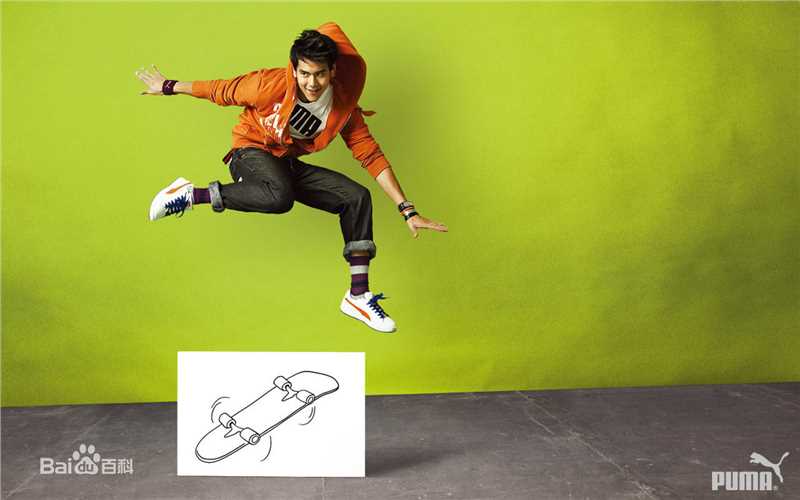 彭于晏(Eddie Peng Yuyan)2009 代言puma前后照片