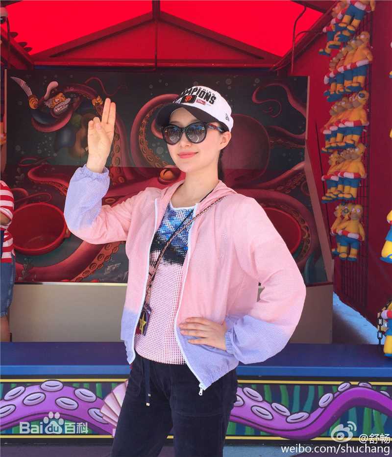 舒畅(Jennifer)旅游时刻前后照片