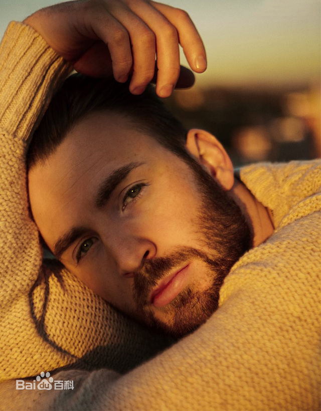 最全克里斯·埃文斯(Chris Evans)素颜照