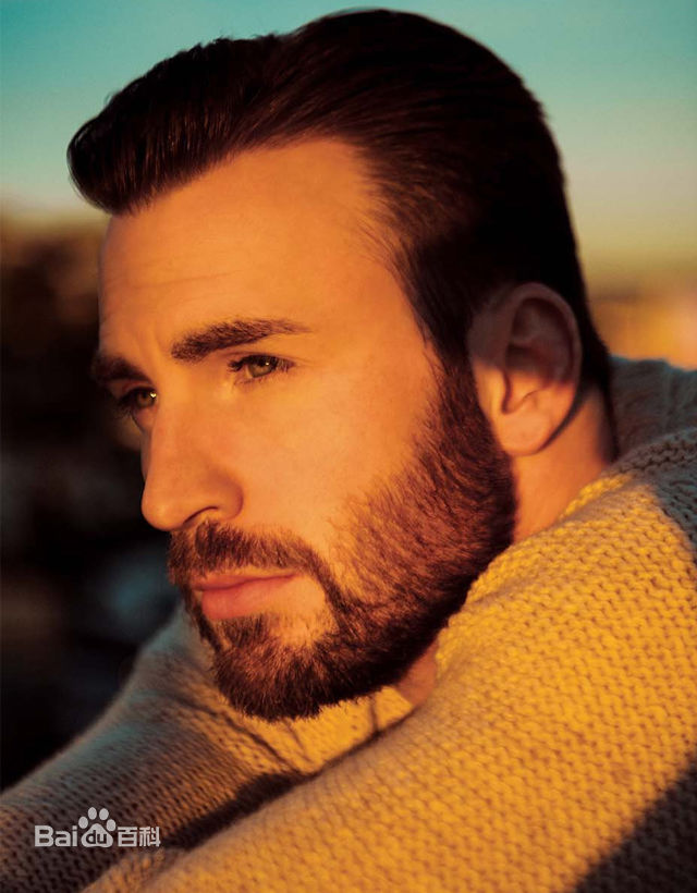 最全克里斯·埃文斯(Chris Evans)素颜照