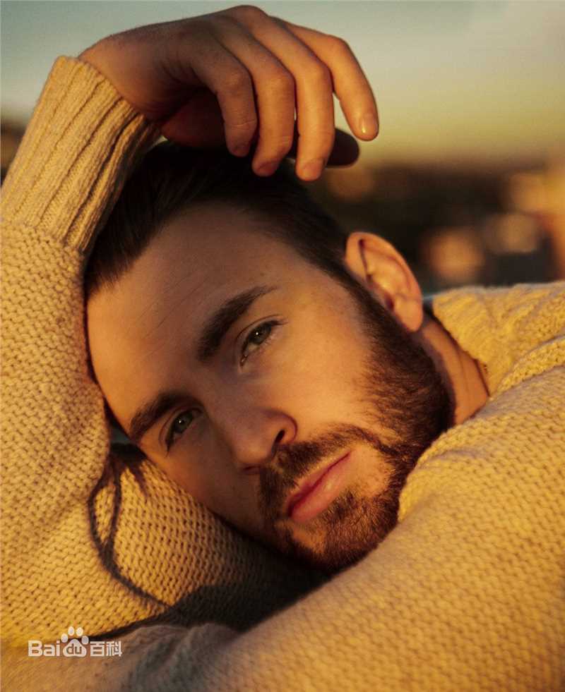 最全克里斯·埃文斯(Chris Evans)素颜照
