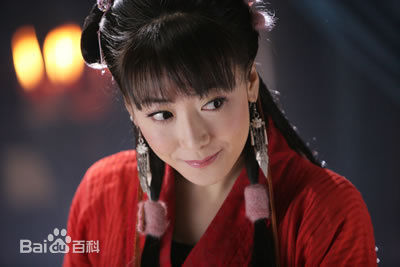 高清陈紫函(Emily)在出演《神雕侠侣》饰演郭芙中的图集