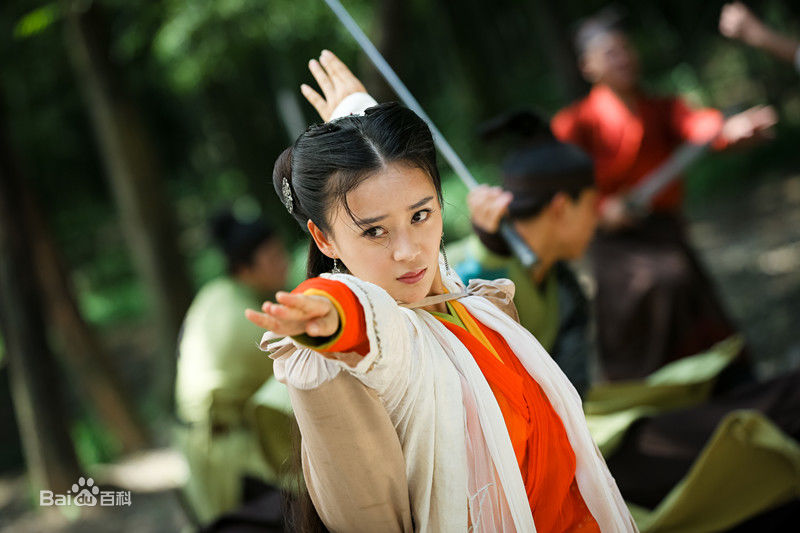 袁姗姗(Mabel Yuan)在《笑傲江湖》任盈盈中的