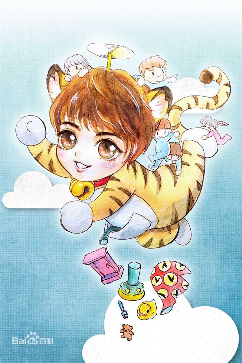 马天宇(Ray Ma)纸绘前后照片