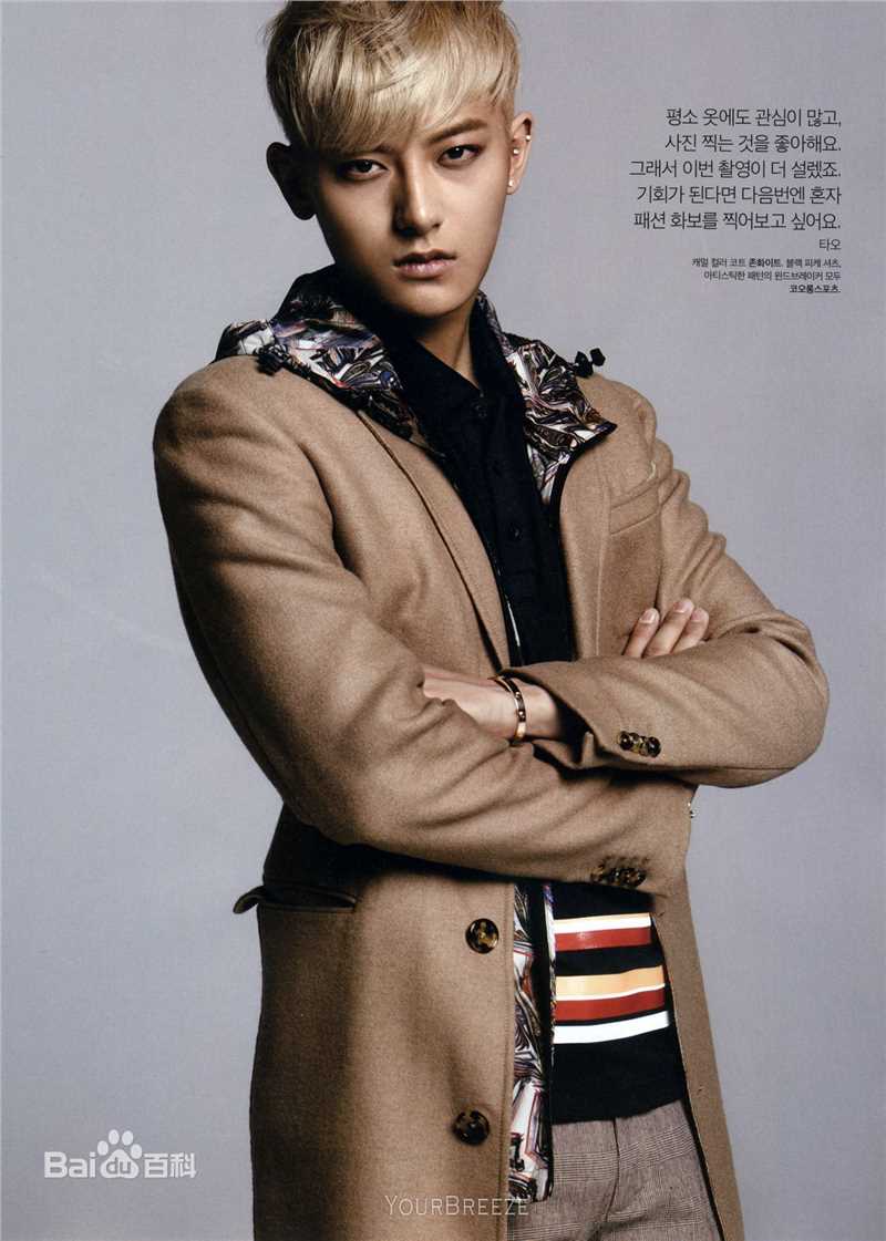 黄子韬(Z.TAO、 、タオ)杂志广告