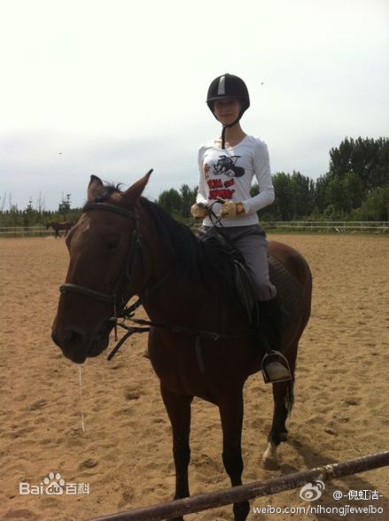 倪虹洁微博图片