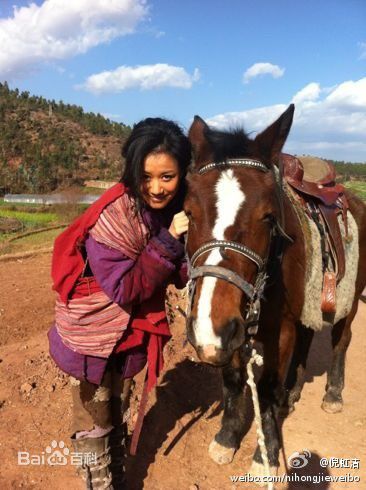 倪虹洁微博图片