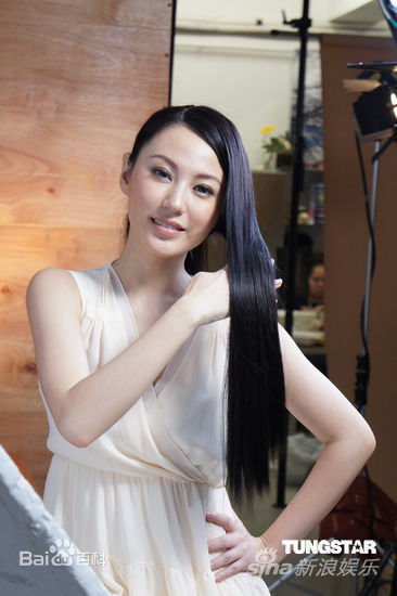刘心悠(Annie Liu (Annie Lau))拍摄洗发水广告图片图册