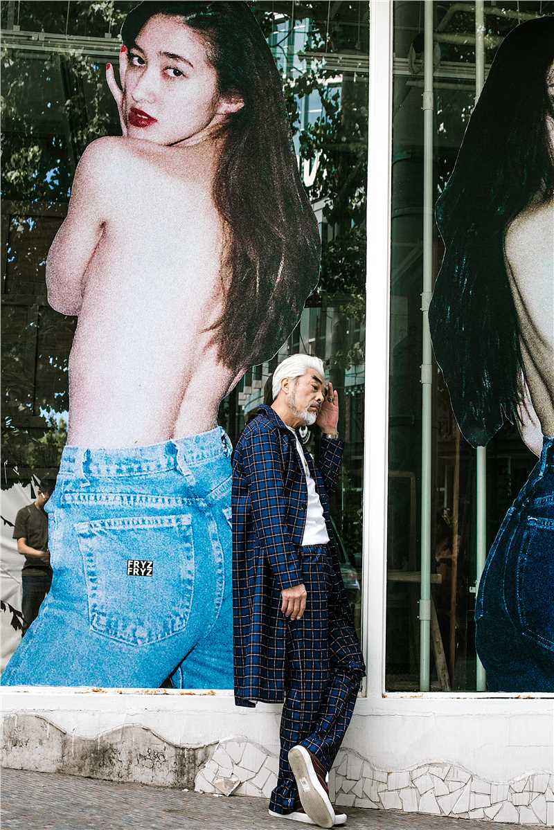 王鸥(Angel)街拍1前后照片