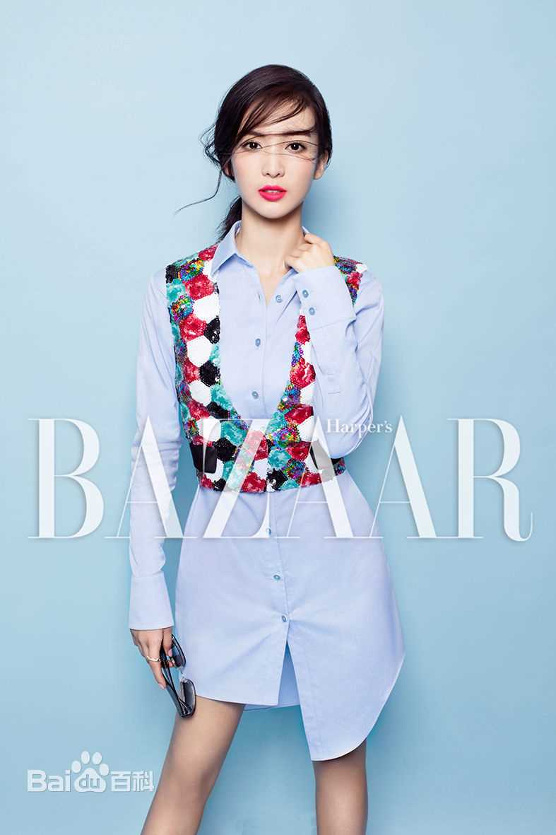 金晨(Gina)【时尚芭莎】图片图集