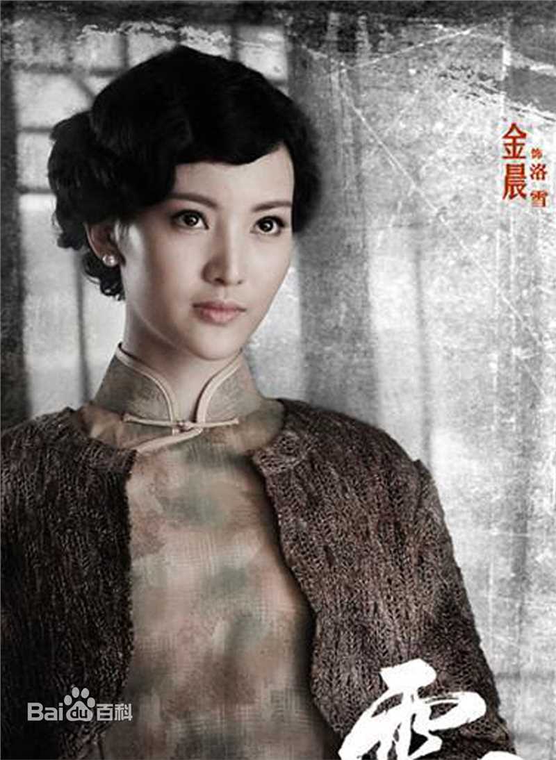 精选金晨(Gina)在《雪鹰》饰洛雪中的图册