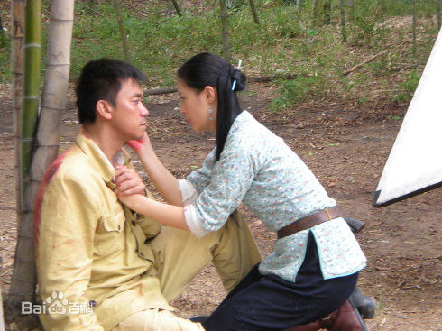 王力可(Rainbow)迷雾重重饰演孔雀前后照片