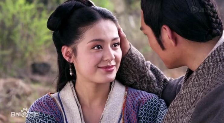 王力可(Rainbow)隋唐演义玉郡主前后照片