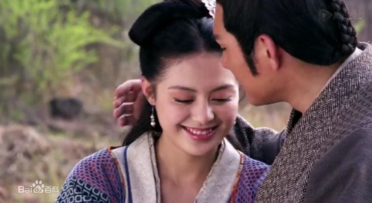 王力可(Rainbow)隋唐演义玉郡主前后照片