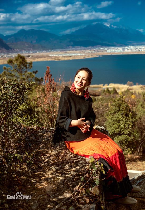 王力可(Rainbow)七彩云南景美人更美 素颜照相册