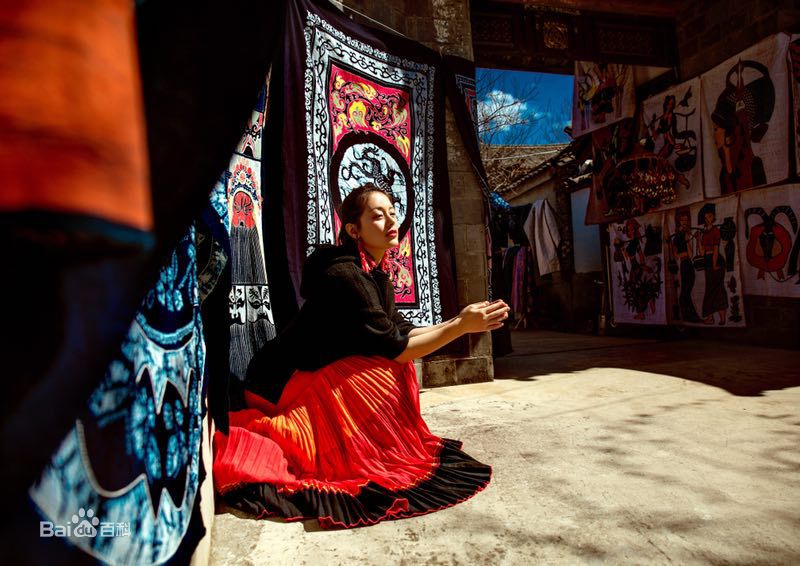 王力可(Rainbow)七彩云南景美人更美 素颜照相册