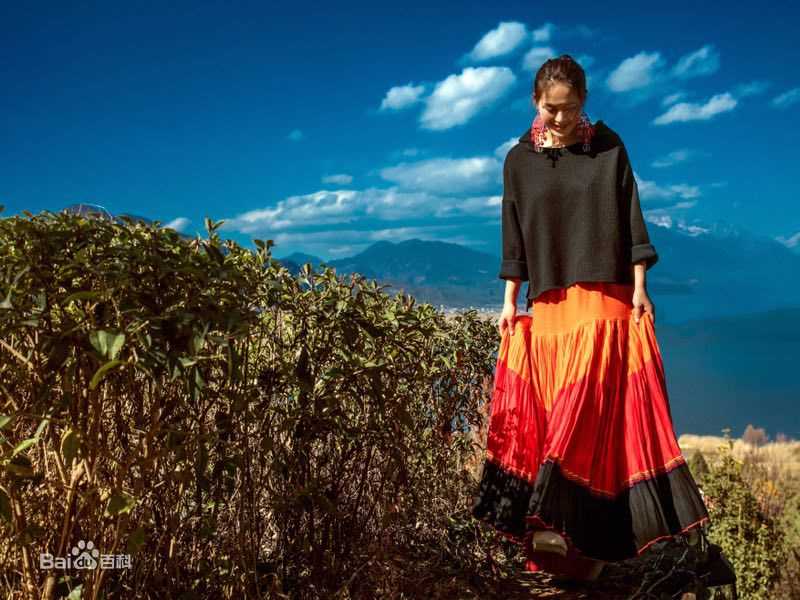 王力可(Rainbow)七彩云南景美人更美 素颜照相册