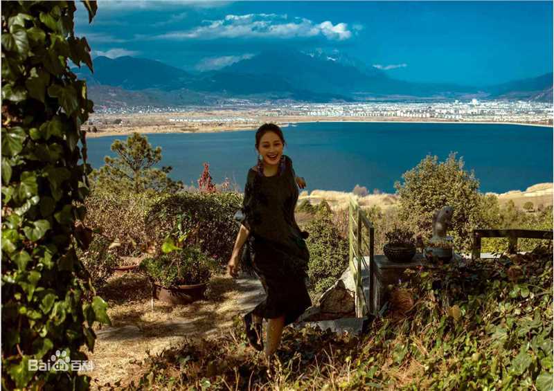 王力可(Rainbow)七彩云南景美人更美 素颜照相册