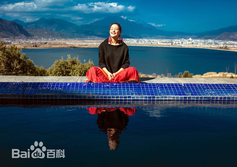 王力可(Rainbow)七彩云南景美人更美 素颜照相册