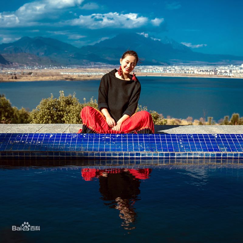 王力可(Rainbow)七彩云南景美人更美 素颜照相册