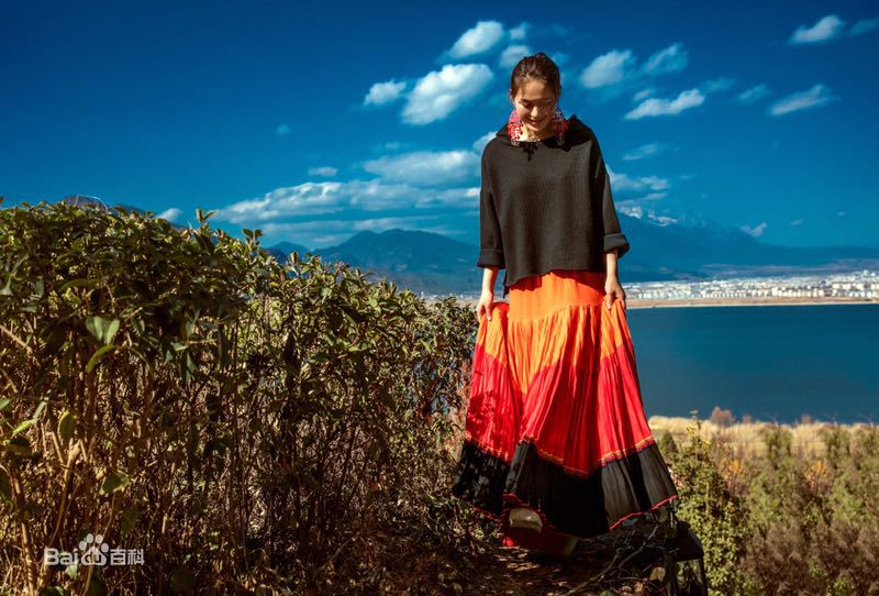 王力可(Rainbow)七彩云南景美人更美 素颜照相册