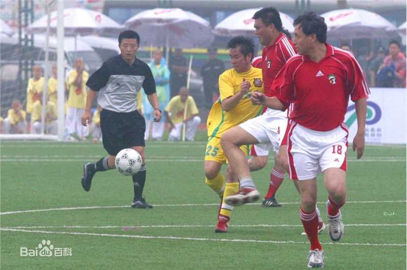 谭咏麟(Alan Tam)明星足球队队员性感图片图集