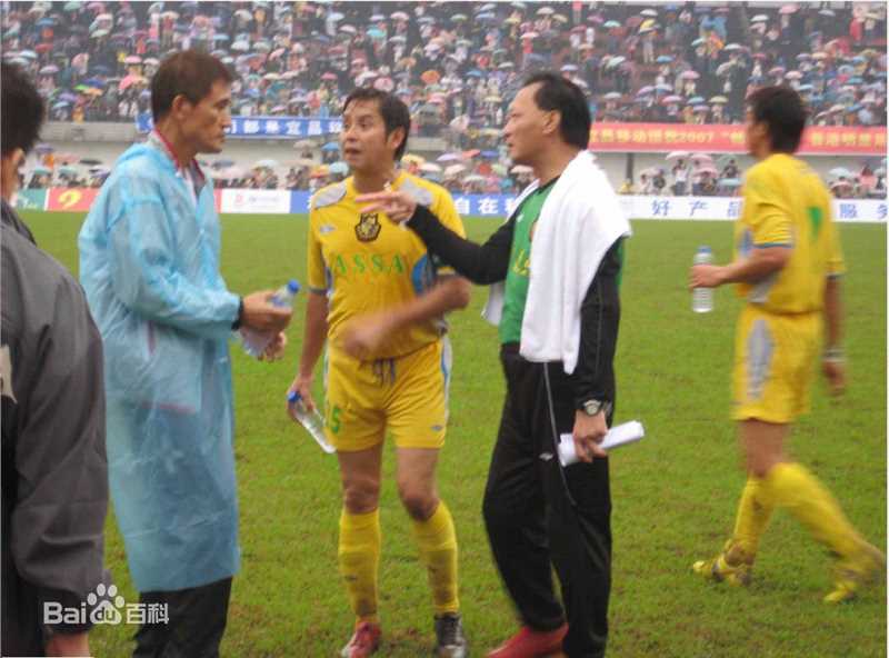 谭咏麟(Alan Tam)明星足球队队员性感图片图集