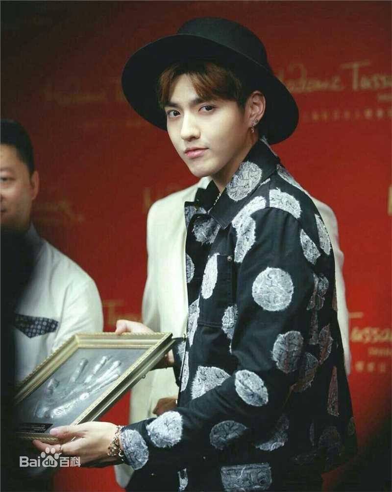 吴亦凡(KRIS)上海杜莎夫人蜡像馆90后明星第一人图册