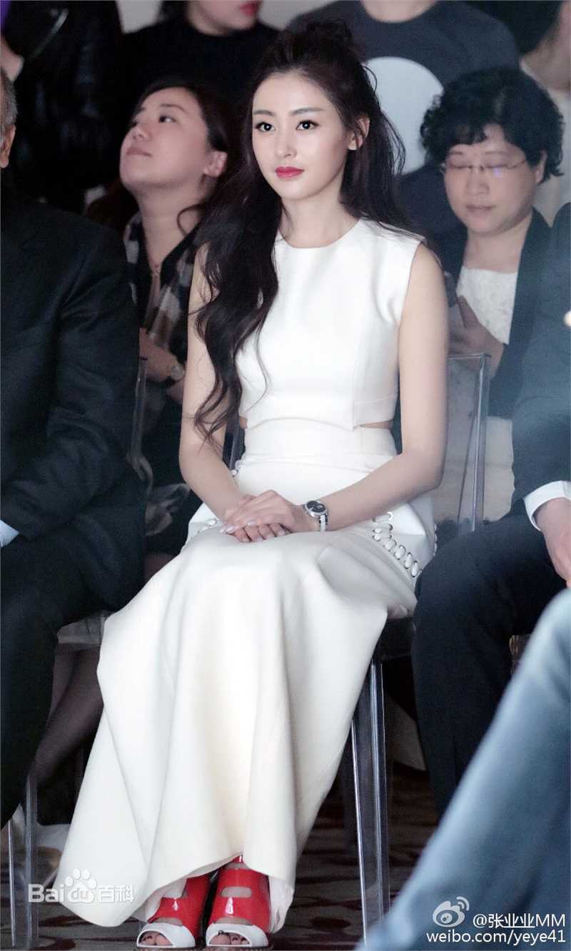 张天爱(Crystal)2016年部分活动照前后照片