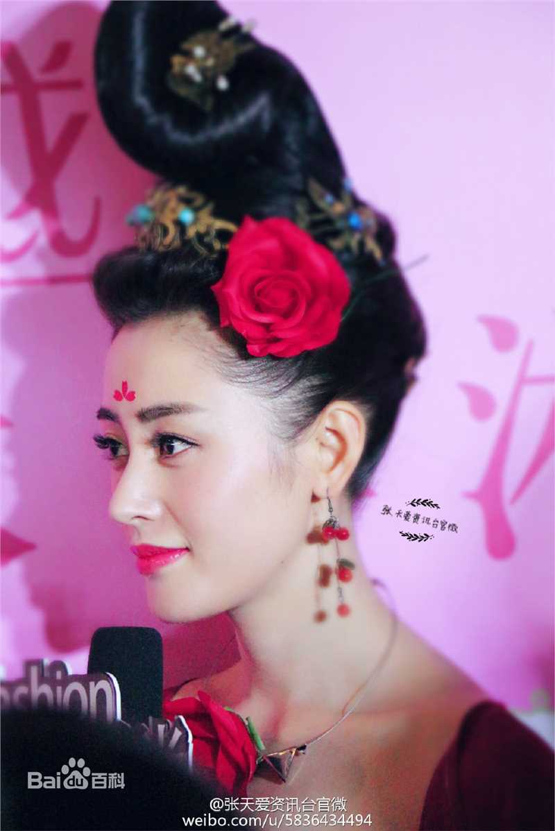 张天爱(Crystal)2016年部分活动照前后照片