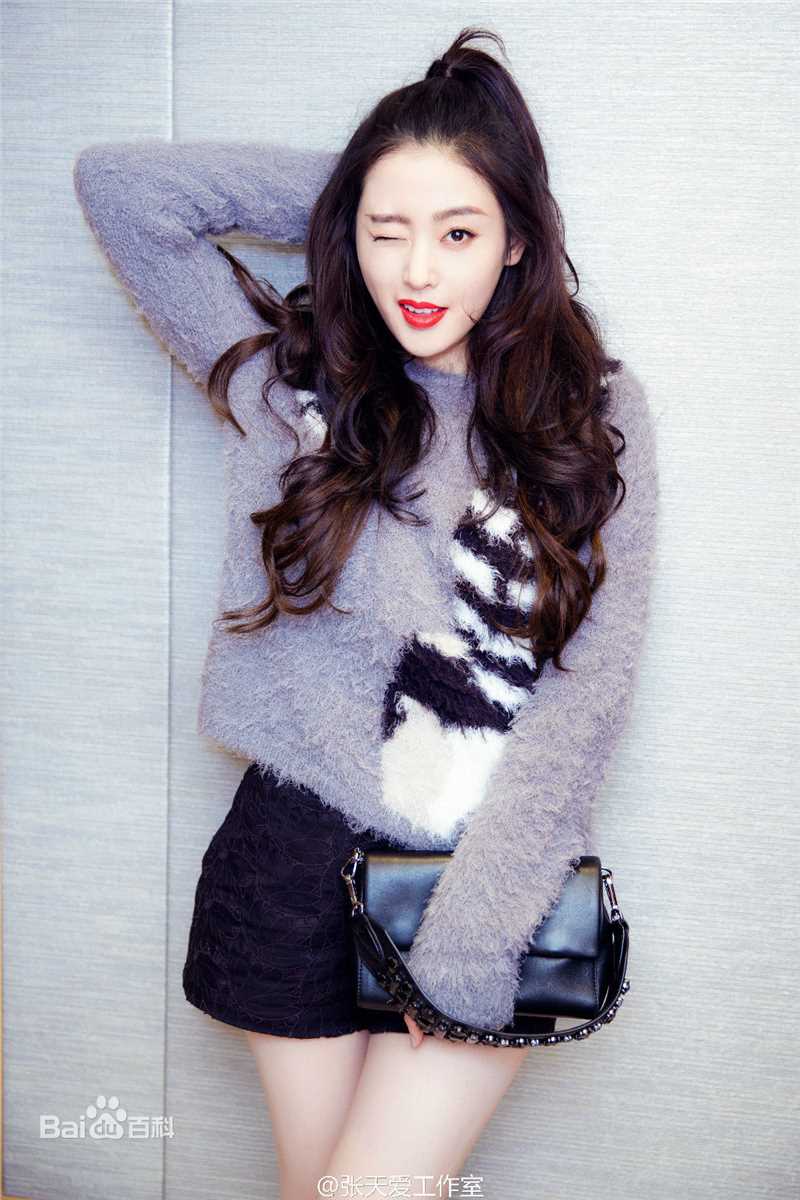 张天爱(Crystal)2016年部分活动照前后照片