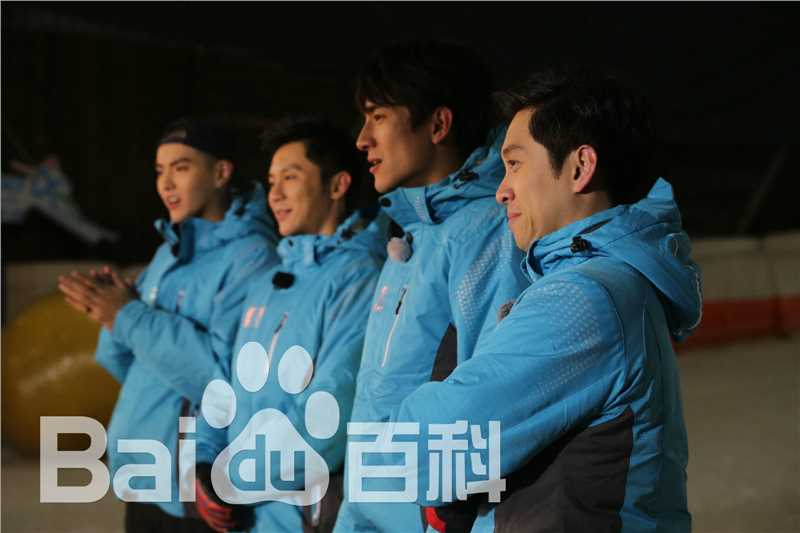 陈汉典参加综艺节目录制素颜照相册