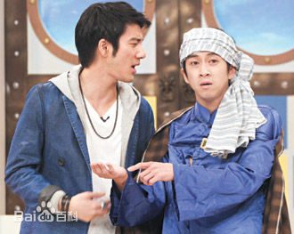 陈汉典参加综艺节目录制素颜照相册