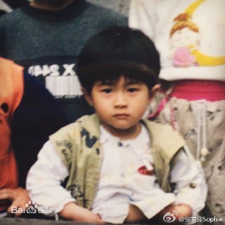 张雪迎(Sophie)童年照素颜照相册