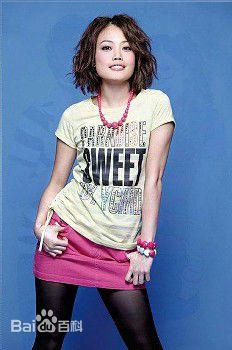 容祖儿(Joey Yung)2008代言YCMD盈彩美地休闲服前后照片