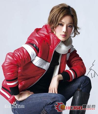 容祖儿(Joey Yung)2008代言YCMD盈彩美地休闲服前后照片