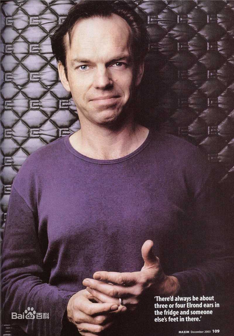 精选雨果·维文(Hugo Weaving)精彩图册