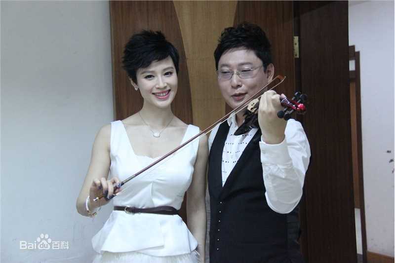 石筱群活动现场花絮前后照片