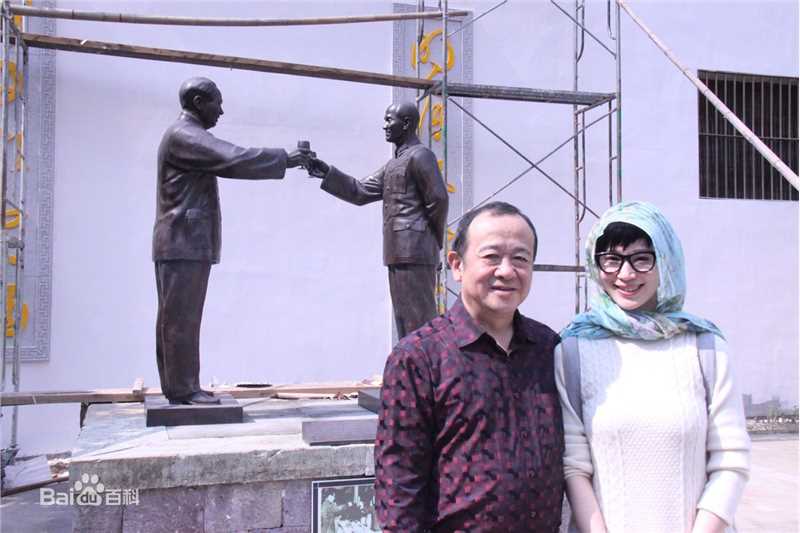 石筱群活动现场花絮前后照片