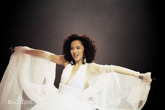 梅艳芳(Anita Mui,アニタ ·ムイ)1990年夏日耀光华演唱会前后照片