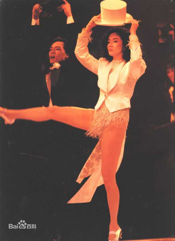 梅艳芳(Anita Mui,アニタ ·ムイ)1990年夏日耀光华演唱会前后照片
