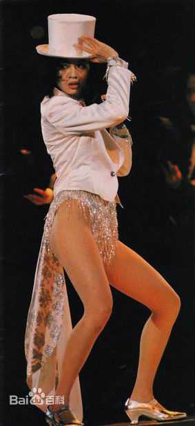 梅艳芳(Anita Mui,アニタ ·ムイ)1990年夏日耀光华演唱会前后照片