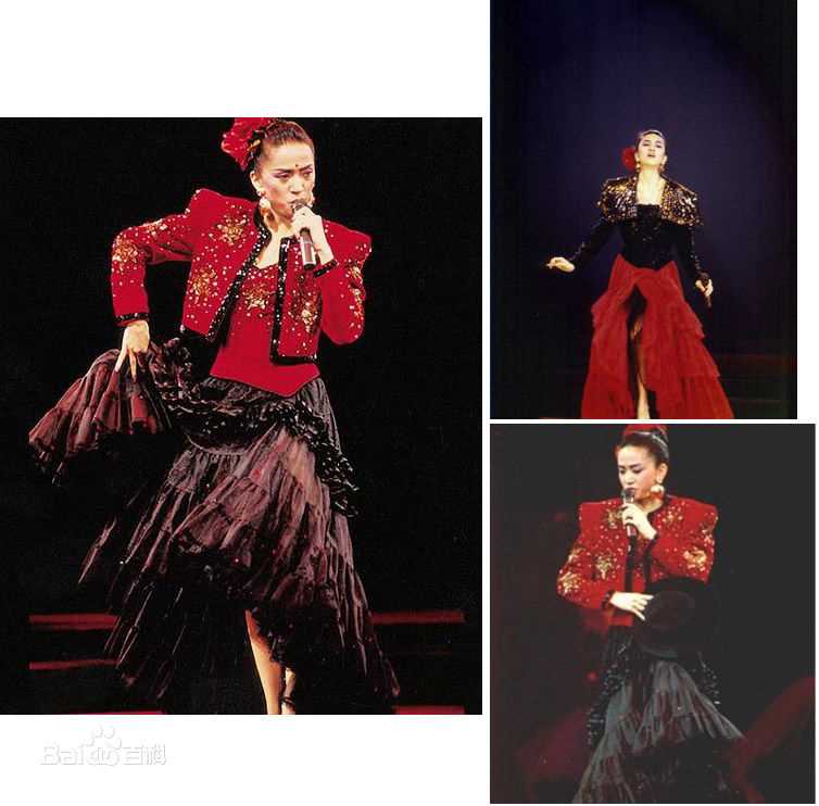 梅艳芳(Anita Mui,アニタ ·ムイ)1985-1986年尽显光华演唱会性感图片图集
