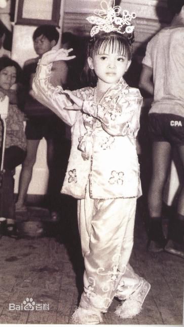 梅艳芳(Anita Mui,アニタ ·ムイ)少年影像前后照片