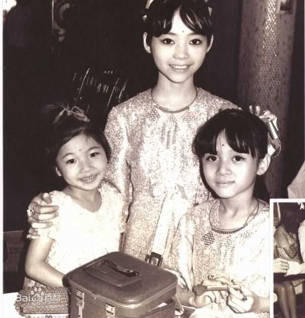 梅艳芳(Anita Mui,アニタ ·ムイ)少年影像前后照片