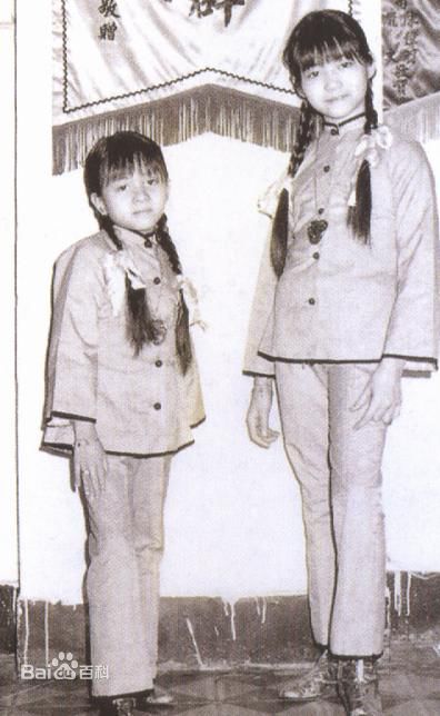 梅艳芳(Anita Mui,アニタ ·ムイ)少年影像前后照片