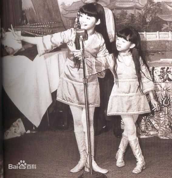 梅艳芳(Anita Mui,アニタ ·ムイ)少年影像前后照片