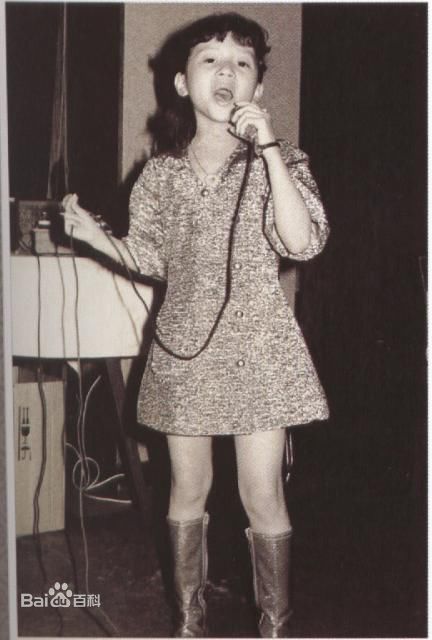 梅艳芳(Anita Mui,アニタ ·ムイ)少年影像前后照片
