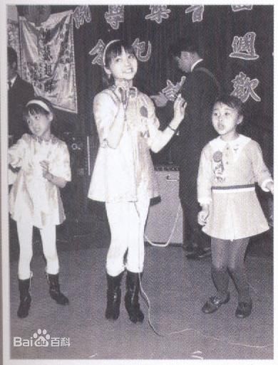 梅艳芳(Anita Mui,アニタ ·ムイ)少年影像前后照片