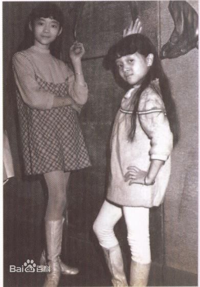 梅艳芳(Anita Mui,アニタ ·ムイ)少年影像前后照片